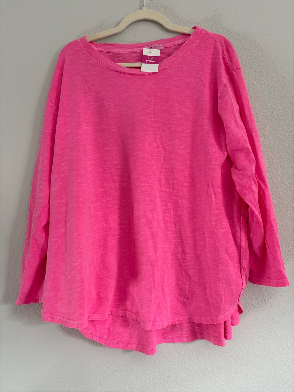 NWT Fresh Produce Fresh Produce NWT in Cosmos Slub Cotton
Catalina Top Plus Size